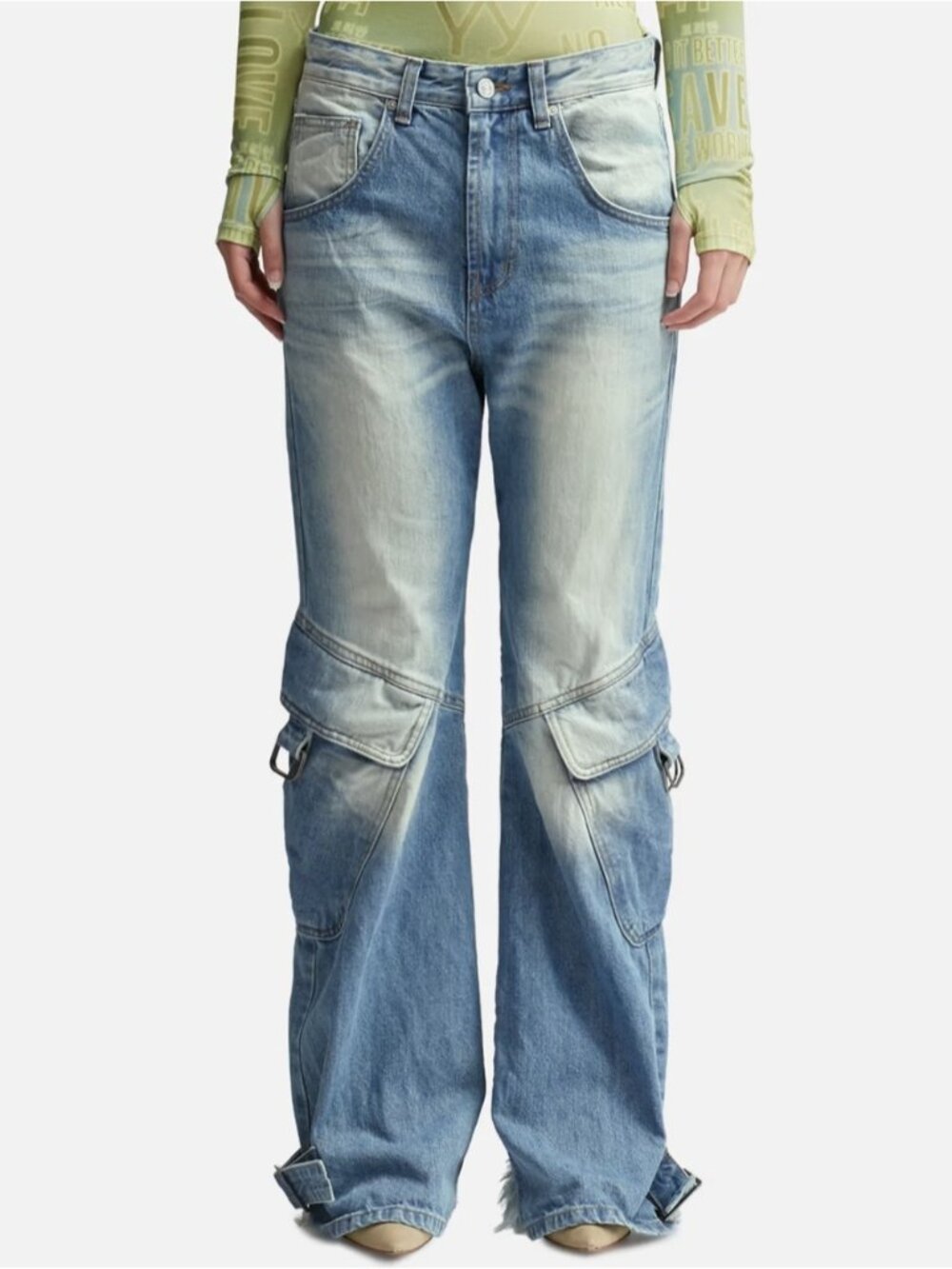 OPEN YY Knee Cargo Jeans